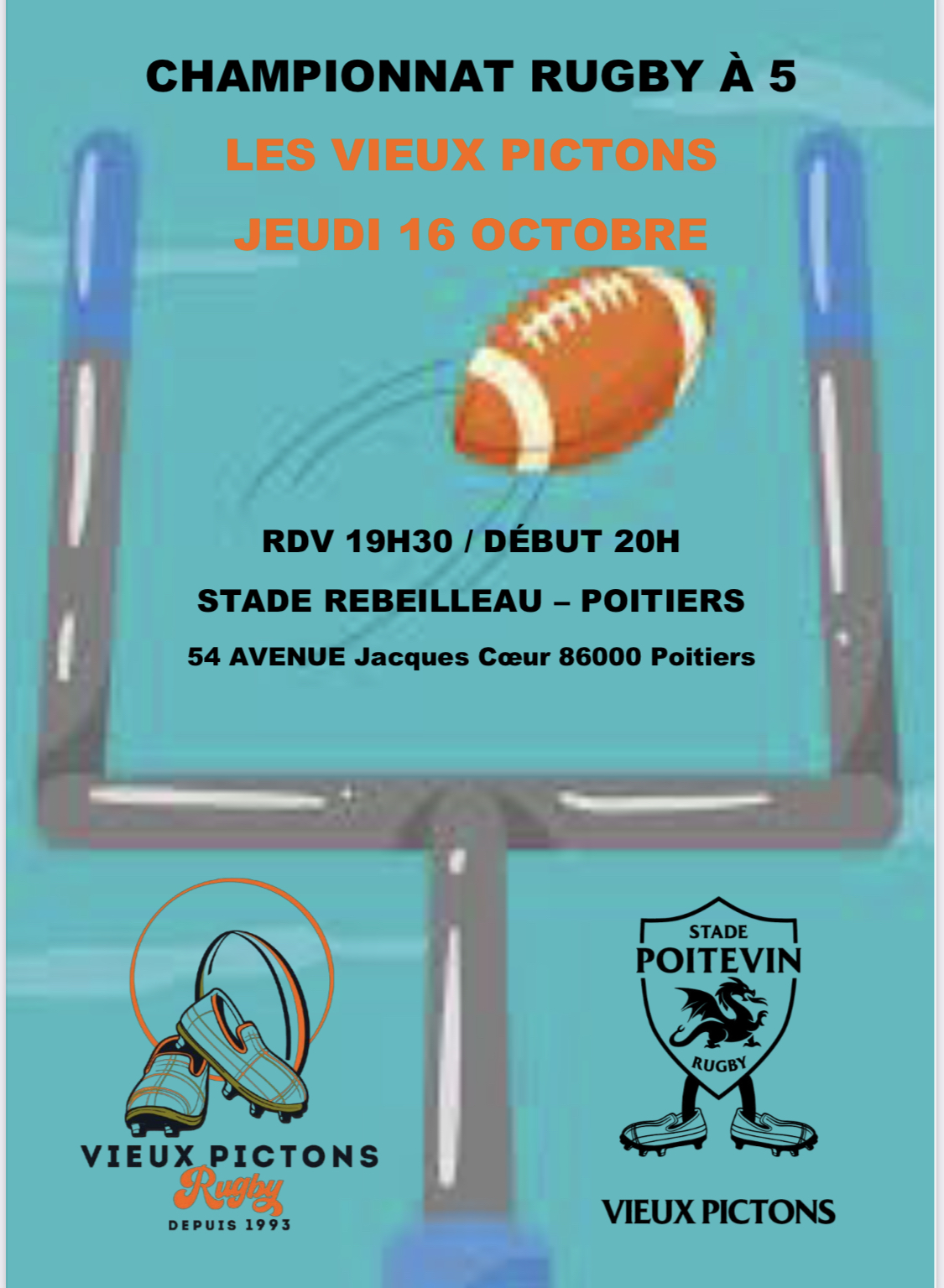 Tournoi à toucher à Poitiers